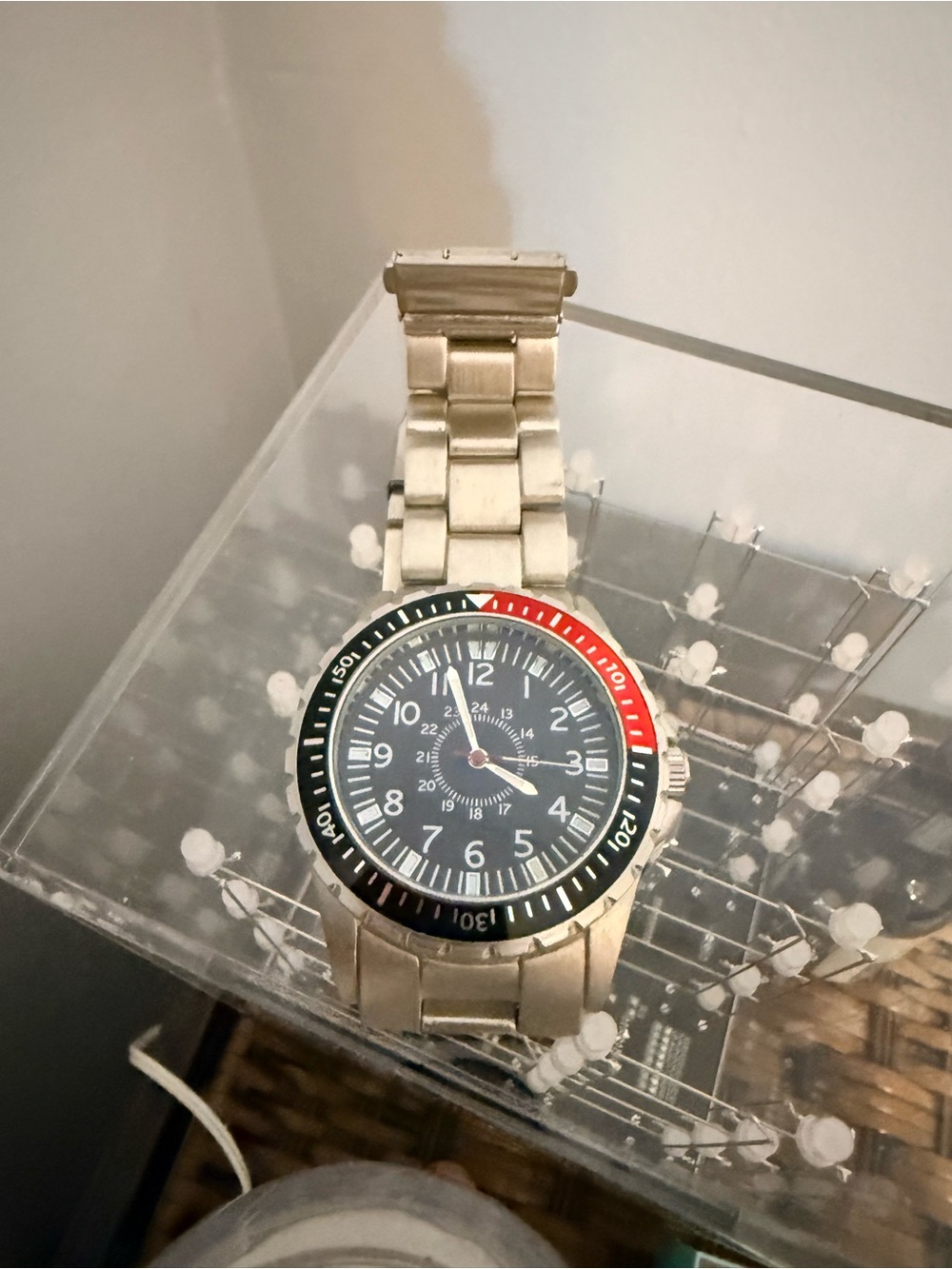 Aeropostale CTIXCHI 5142 Diver-Style Stainless Steel Watch – Needs Battery